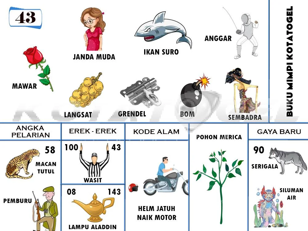 buku mimpi erek erek togel 43